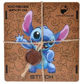 Деревянный пазл Stitch картинка 373666 - МосИгра